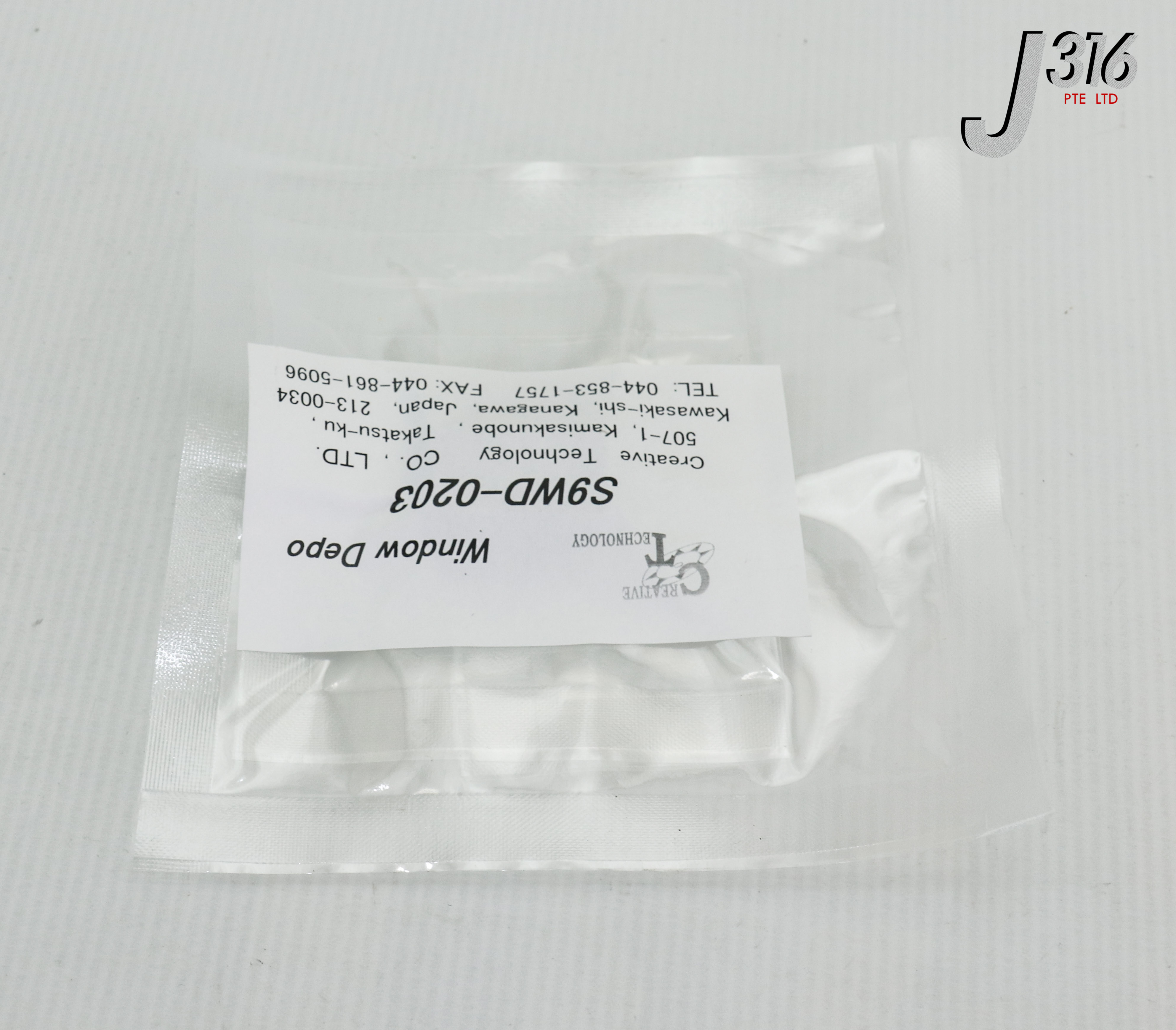 23573 CREATIVE TECHNOLOGY ANODIZED EPD WINDOW DEPO FOR TEL OXIDE